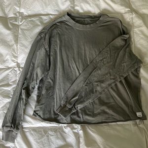 Viori long sleeved crop sage green S